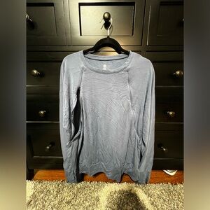 Kindred Bravely Bamboo Maternity & Nursing Crew Neck Sweatshirt Size XL